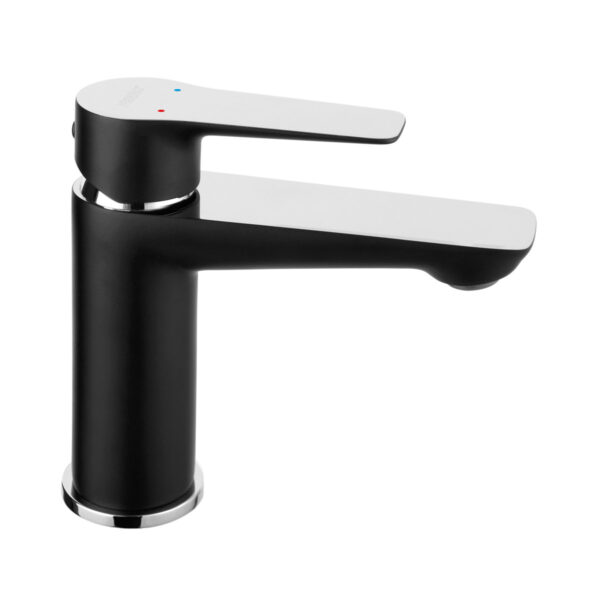Μπαταρία νιπτήρος Black/Chrome ADORE BDR2BLC FERRO (BDR2BLC)