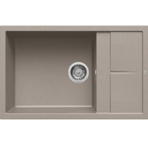 Νεροχύτης κουζίνας UNICO 310 Tortora 43 ELLECI 78x50cm (LGU31043)