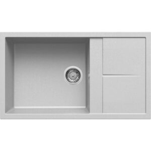 Νεροχύτης κουζίνας UNICO 410 Aluminium 79 ELLECI 86x50cm (LMU41079)