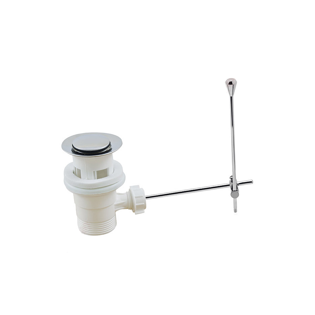 Βαλβίδα νιπτήρος με υπερχείλιση χρωμέ K39TW FERRO (K39TW)