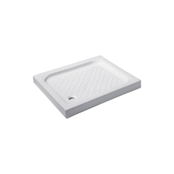 Ντουζιέρα ορθογώνια πορσελάνης PORCELAIN KARAG 70x120x11cm (POR9)