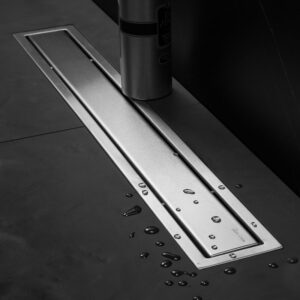 Σιφόνι δαπέδου από ανοξείδωτο ατσάλι Confluo FRAMELESS PESTAN 30cm (13701228)
