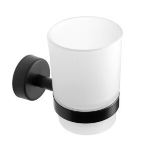 Ποτηροθήκη MODERNO 2501 55 Μαύρη ματ KARAG (250155)