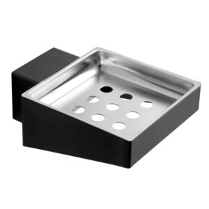 Σαπουνοθήκη σχαρωτή NEO 8303 55 Μαύρη ματ KARAG 9cm (830355)
