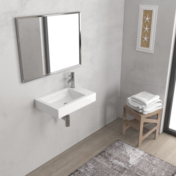Νιπτήρας αναρτώμενος MINOS 4056 KARAG 57x35x10cm (4056)