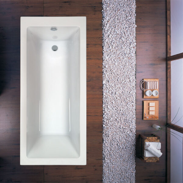 Μπανιέρα ευθύγραμμη ARIA KARAG 160x75cm (ARIA-160)