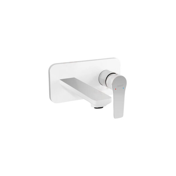 Μπαταρία νιπτήρος εντοιχισμού White/Chrome ADORE BDR3PA FERRO (BDR3PA)