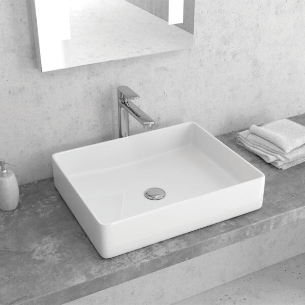 Νιπτήρας επικαθήμενος LT 2178 KARAG 51x40,5x11cm (LT2178)
