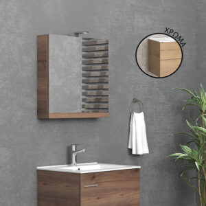 Καθρέπτης ανοιγόμενος Elvezia 8502 Collection:NEW KARAG 60x13x60cm (NMI608502)