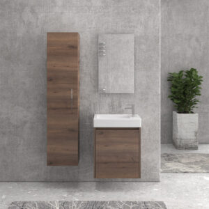 Βάση με ανοιγόμενη πόρτα Brown 8702 NEW MINOS 55 KARAG 53,5x34x55cm (NMIN558702)