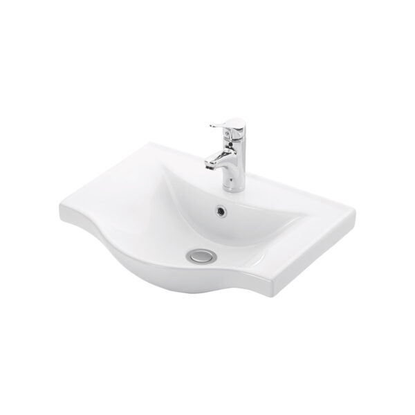 Νιπτήρας αναρτώμενος BASIC 7055 KARAG 55x45x17,5cm (7055)