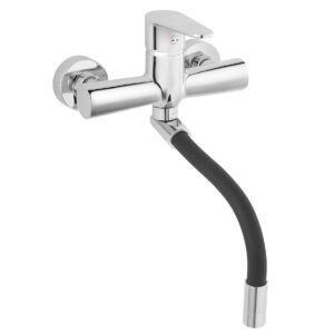 Μπαταρία κουζίνας εντοιχισμού με εύκαμπτο ρουξούνι ALGEO BAG5FB FERRO (BAG5FB)