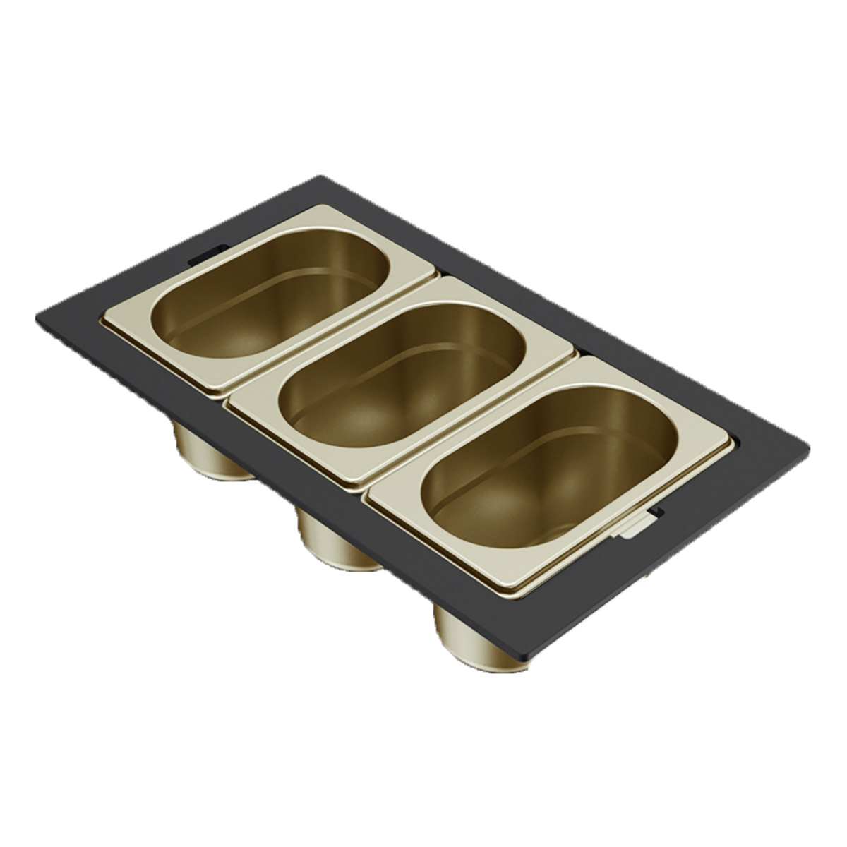 Μπολ ανοξείδωτο για νεροχύτη SINTESI Frame Gold KF013100GD ELLECI (KF013100GD)