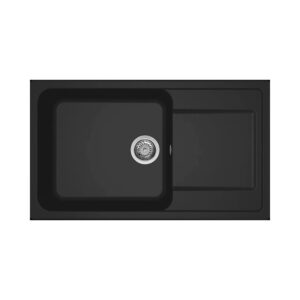 Νεροχύτης κουζίνας LIFE 410 Nero 40 ELLECI 86x50cm (LG241040)