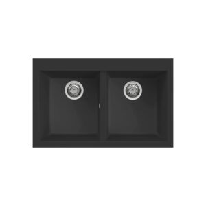 Νεροχύτης κουζίνας QUADRA 350 Nero 40 ELLECI 79x50cm (LGQ35040)