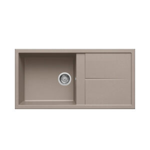Νεροχύτης κουζίνας UNICO 480 Tortora 43 ELLECI 100x50cm (LGU48043)