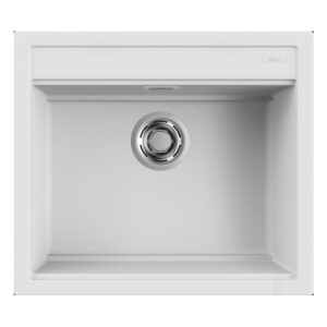 Νεροχύτης κουζίνας BEST 105 White 96 ELLECI 57x51cm (LKB10596)