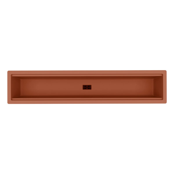 Νεροχύτης αξεσουάρ κουζίνας DIALOGO C86 Cavern Clay 83 ELLECI 86x18cm (LKDC8683BKM)