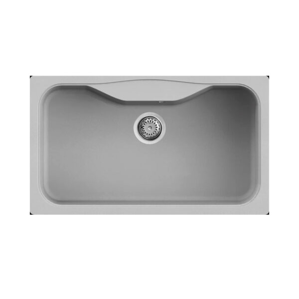 Νεροχύτης κουζίνας FOX 360 Aluminium 79 ELLECI 86,3x50,3cm (LMF36079)