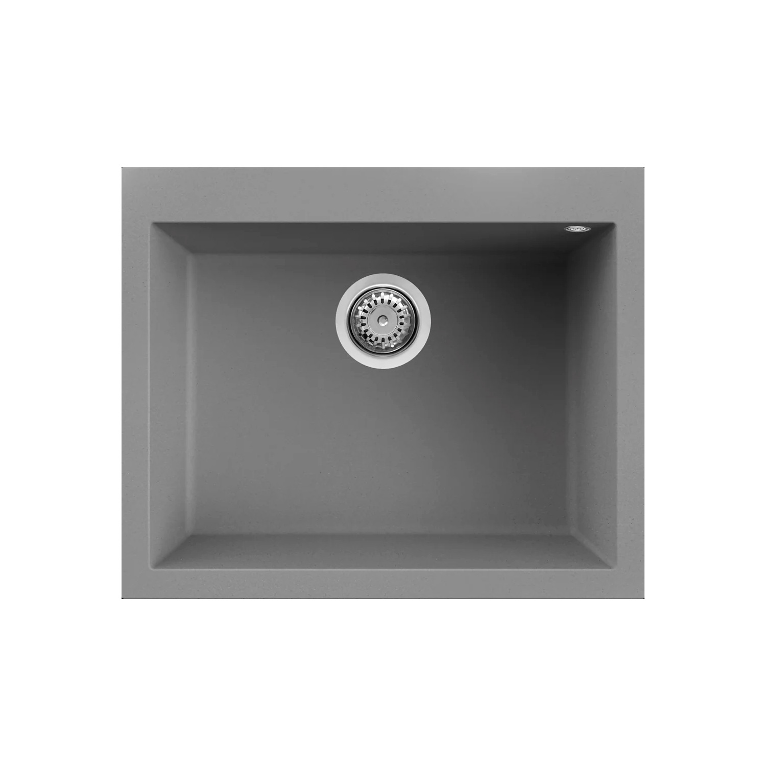 Νεροχύτης κουζίνας QUADRA 110 Titanium 73 ELLECI 61x50cm (LMQ11073)