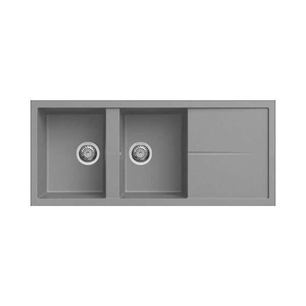 Νεροχύτης κουζίνας UNICO 500 Titanium 73 ELLECI 116x50cm (LMU50073)