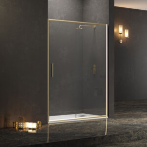 Καμπίνα από τοίχο σε τοίχο με διάφανο κρύσταλλο EFE 400 Gold KARAG 130x190cm (EFEO400130)