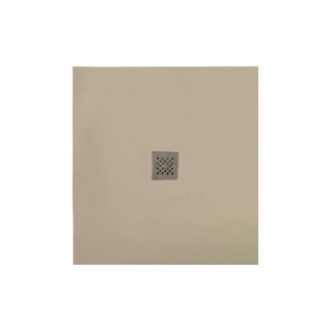 Ντουζιέρα τετράγωνη υψηλής αντοχής CLASSIC Beige KARAG 90x90cm (CS9090BE)