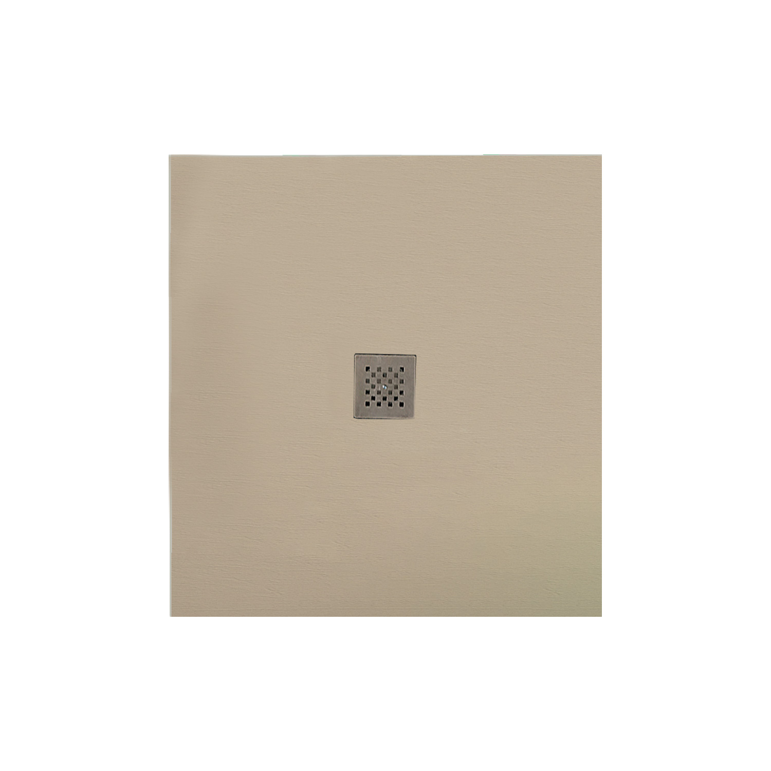 Ντουζιέρα τετράγωνη υψηλής αντοχής CLASSIC Beige KARAG 90x90cm (CS9090BE)