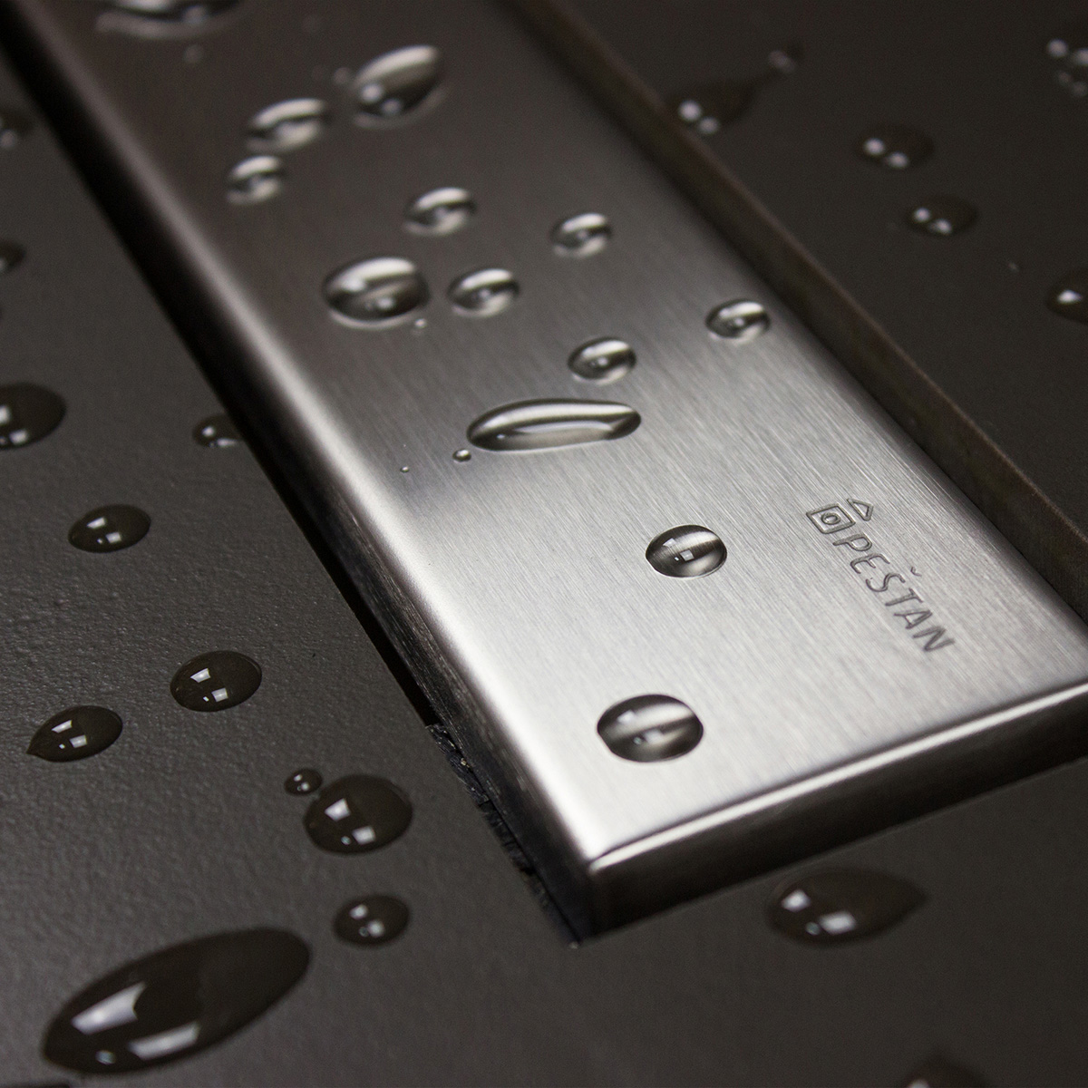 Σιφόνι δαπέδου από ανοξείδωτο ατσάλι Confluo FRAMELESS KARAG (FRAME-SS)