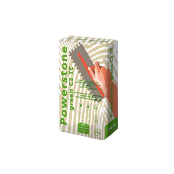 Κόλλα πλακιδίων POWERSTONE Green KARAG 25kg (GL-GREEN)