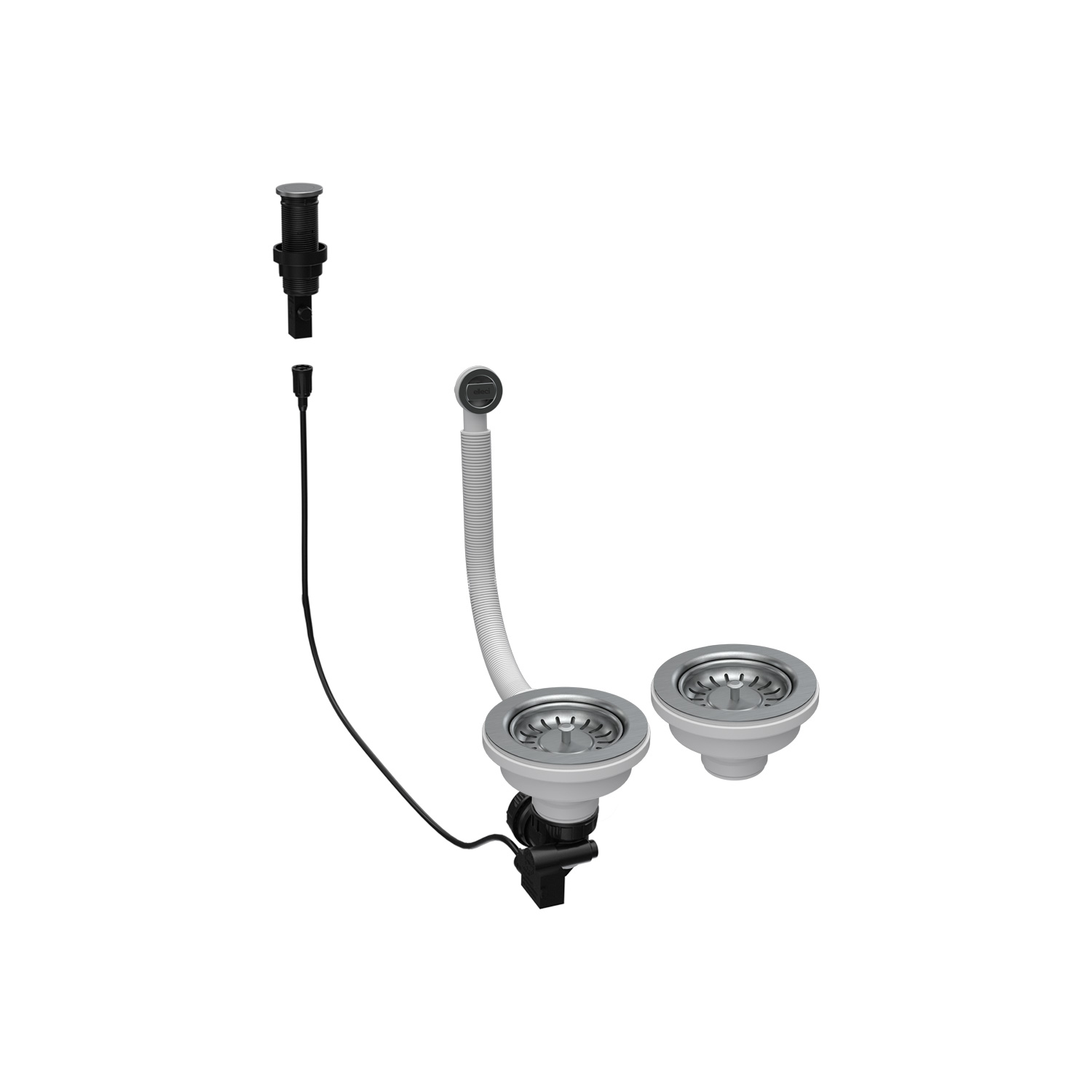 Σύστημα χειριστήριο POP-UP διπλής βαλβίδας KITASP-A-2VTELL ELLECI (KITASP-A-2VTELL)