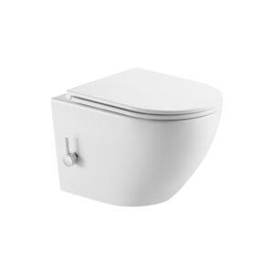 Λεκάνη αναρτώμενη rimless με κάλυμμα και μίκτη μπιντέ MILOS LT 046E KARAG (LT-046E-NRHC)