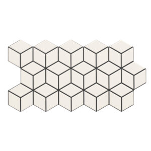 Πλακάκι RHOMBUS Snow KARAG 26,5x51cm (RHOS26551)