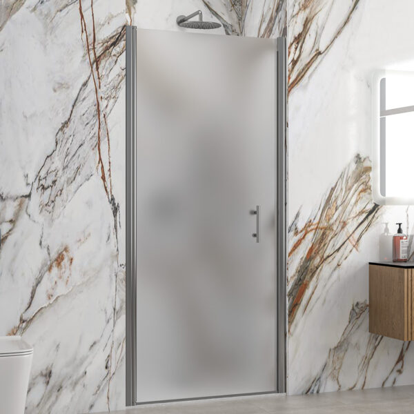 Καμπίνα από τοίχο σε τοίχο με icy κρύσταλλο S 28 ALTO PORTA Cromo KARAG 75x200cm (S28P75-CI)