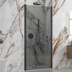 Καμπίνα από τοίχο σε τοίχο με fume κρύσταλλο S 28 ALTO PORTA Black KARAG 85x200cm (S28P85-NF)