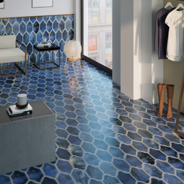 Πλακάκι DORNE Blue KARAG 16x33cm (DORBLU1633)