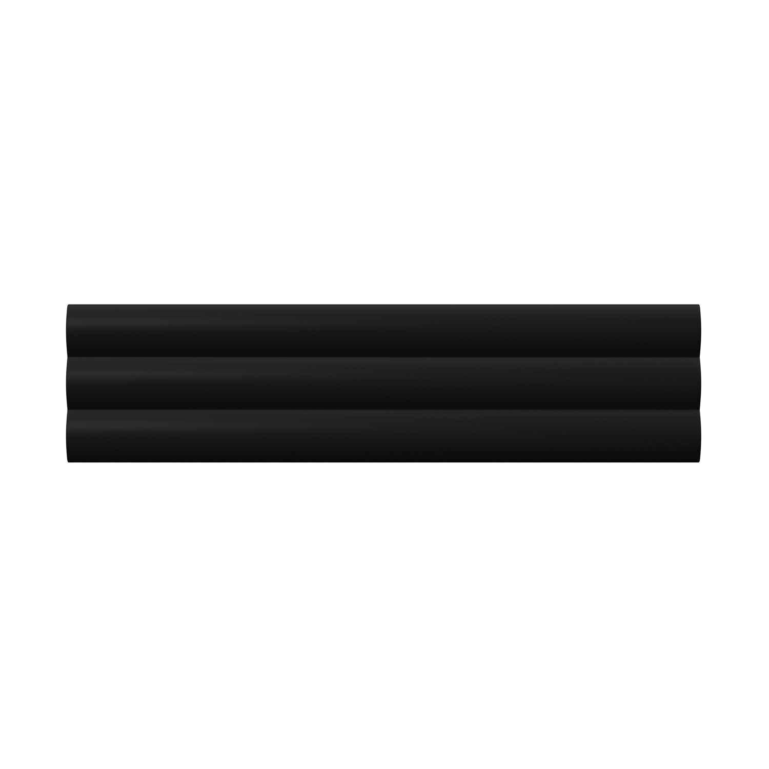 Πλακάκι TRON Black KARAG 7,5x30cm (SUBBL7530)