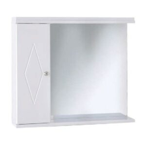 Drop Mirror 6KLR065WH Καθρέπτης Με Ντουλάπι