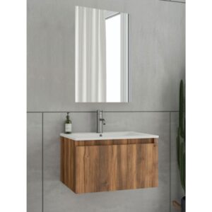 Drop Liberty 60 Amber Baroque Oak 5FLIM60BO Έπιπλο Μπάνιου Μελαμινικό