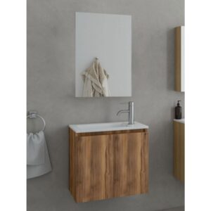 Drop Verona 55 Amber Baroque Oak 5FVRM55BO Έπιπλο Μπάνιου Μελαμινικό