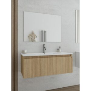 Drop Liberty 100 Slavonia Oak 5FLIM10SO Έπιπλο Μπάνιου Μελαμινικό