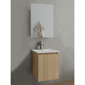 Drop Verona 40 Slavonia Oak 5FVRM40SO Έπιπλο Μπάνιου Μελαμινικό