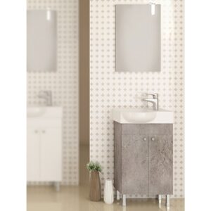 Drop Litos 45 Granite Έπιπλο Μπάνιου Μελαμινικό