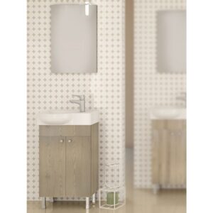 Drop Litos 45 PL Wood Έπιπλο Μπάνιου Μελαμινικό