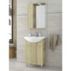 Drop Ritmo 55 Natural Oak Έπιπλο Μπάνιου Μελαμινικό