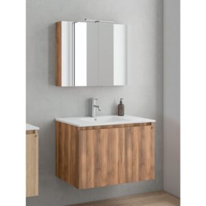 Drop Verona 75 Amber Baroque Oak 5FVR0750BO Έπιπλο Μπάνιου Μελαμινικό