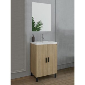 Drop Roma 50 Slavonia Oak 5FRMM50SO Έπιπλο Μπάνιου Μελαμινικό