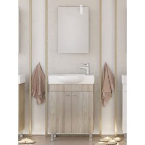 Drop Litos 55 Brown Έπιπλο Μπάνιου Μελαμινικό