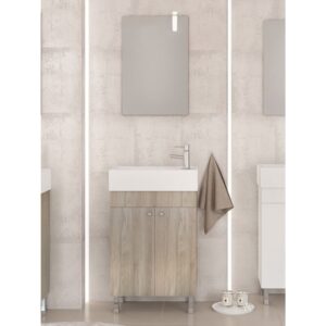 Drop Litos 50 Brown Έπιπλο Μπάνιου Μελαμινικό