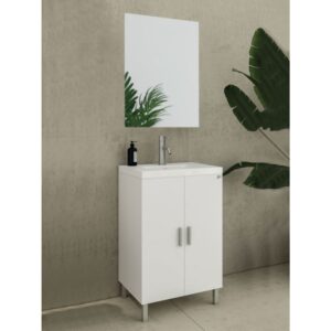 Drop Roma 50 White 5FRMM50WH Έπιπλο Μπάνιου Λευκό